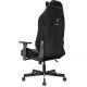 Кресло игровое Knight N1 Fabric черный Light-20 с подголов. крестов. металл. Фото товара с разных ракурсов.