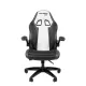 Игровое кресло Chairman Драйв 15 Россия экокожа черный/серый/белый. Фото товара с разных ракурсов.