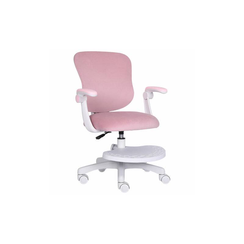 Кресло детское с подставкой для ног  "Sky MG-206", велюр, розовое, 533154 главное фото