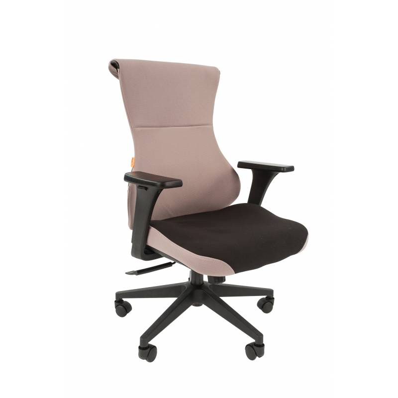 Игровое кресло Chairman game 10 Россия черно-серый текстиль. главное фото